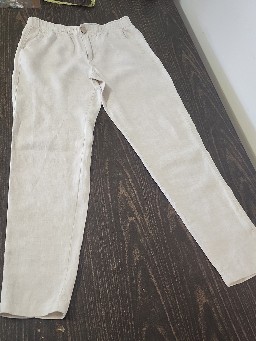 Free Line Athens Linen Pants 30 Shorts Coastal Quiet Luxury Resortwear Beach